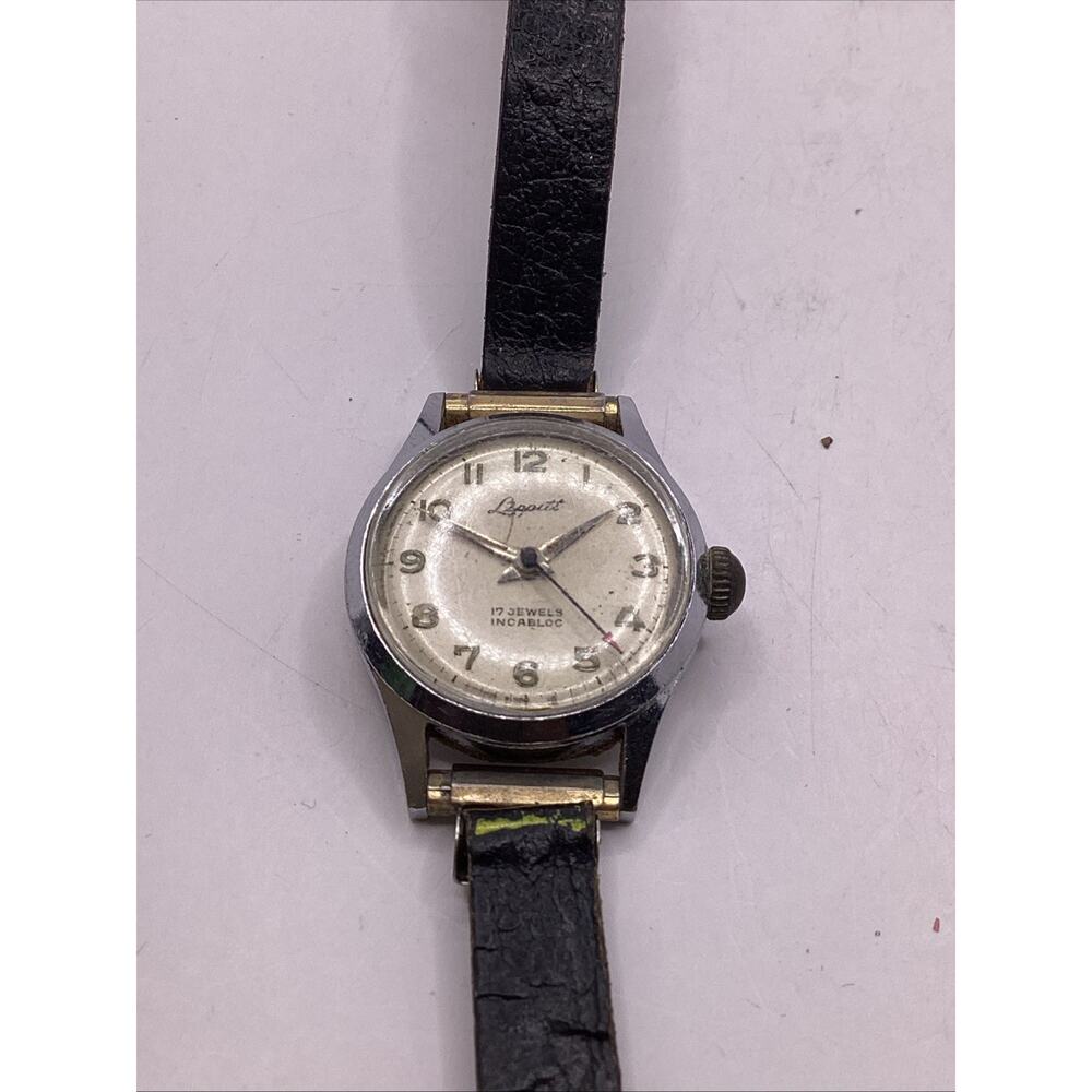 Lippit Swiss Arnex Watch Croton Womens Mechanical Vintage Wind Watch 17 Jewels